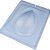 Forma de Acetato Especial Ovo Bicudo 250g - Ref.9560 - 1 unidade - BWB - Rizzo - Imagem 1