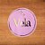 Adesivo Vela Pink - Ref.2363 - Hot Stamping - 4x4cm - 20 unidades - Stickr - Rizzo - Imagem 1