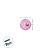 Adesivo Vela Pink - Ref.2363 - Hot Stamping - 4x4cm - 20 unidades - Stickr - Rizzo - Imagem 3