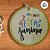 Tag Redonda "Festa Junina" Com Sisal - 5x5cm - 15 unidades - Stickr - Rizzo - Imagem 2