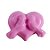 Molde de Silicone Coração com Pombos - Ref. 197 - 1 unidade - Flexarte - Rizzo - Imagem 2