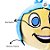 Brinquedo Squish Pelúcia - Alegria - Divertidamente - 11cm  - 1 unidade - Disney Original - Rizzo - Imagem 2