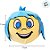 Brinquedo Squish Pelúcia - Alegria - Divertidamente - 11cm  - 1 unidade - Disney Original - Rizzo - Imagem 3