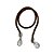 Cordão Decorativo Com Pingente Gota - Castor Com Prata - 33,5cm - 1 unidade - Rizzo - Imagem 1