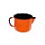 Caneca Esmaltada com Bico 12 Para Derreter Velas - Laranja - 1000ml - 12x9.5cm - 1 unidade - Rizzo - Imagem 1
