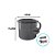 Caneca Esmaltada 08 - Azul - 370ml - 8x7.6cm - 1 unidade - Rizzo - Imagem 2