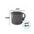 Caneca Esmaltada 08 - Marrom - 370ml - 8x7.6cm - 1 unidade - Rizzo - Imagem 2