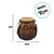 Vela Perfumada de Parafina SUP no Vidro Âmbar com Rolha e Etiqueta – 6x8x8cm - 1 unidade - Rizzo - Imagem 2