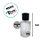 Frasco para Perfumaria de Vidro com Válvula Spray Dourada Tampa Luxo Off White  - 50ml - 1 unidade - Rizzo - Imagem 2