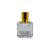 Frasco para Perfumaria de Vidro Quadrado com Tampa Dourada e Válvula Spray - 30ml - 1 unidade - Rizzo - Imagem 1