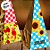 Cone De Papel Decorativo Festa Junina - 7x17x7cm - 4 unidades - Regina - Rizzo - Imagem 2