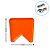 Bandeja Decorativa - Bandeira Laranja - 19x19cm - 1 unidade - Rizzo - Imagem 3