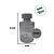 Frasco Difusor De Vidro Com Tampa Branca - Rosca 28 - 150ml - 6x10,5cm - 1 unidade - Rizzo - Imagem 3