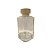 Frasco Difusor De Vidro Transparente Com Tampa Branca - Rosca 28 - 200ml - 6x12,5cm - 1 unidade - Rizzo - Imagem 1