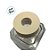 Frasco Difusor De Vidro Transparente Com Tampa Branca - Rosca 28 - 200ml - 6x12,5cm - 1 unidade - Rizzo - Imagem 2