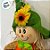 Espeto para Jardim De Bambu Espantalha Grande de Festa Junina - Laranja - 60x25cm - 1 unidades - Rizzo - Imagem 2