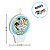 Vela Plana - Looney Tunes Baby - 8x6,5cm - 1 unidade - Rizzo - Imagem 3