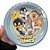 Prato de Papel - Looney Tunes Baby 17,5x17,5cm - 8 unidades - Rizzo - Imagem 2