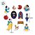 Mini Personagens Decorativos - Branca de Neve - 12 unidades - Disney Original - Rizzo - Imagem 3
