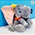 Pelúcia Dumbo Big Feet - 30cm - 1 unidade - Disney Original - Rizzo - Imagem 1