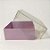 Caixa Pvc Lembrancinha N°4 Base Rosa Claro - 8,5x8,5x3,5cm - 10 unidades - Assk - Rizzo - Imagem 1