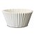 Formas Italianas Forneáveis Muffin - Branco - 5x4x5cm - 10 unidades - Ecopack - Rizzo - Imagem 1