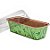 Forma Plumpy Borda Enrolada com Tampa 250g - Verde - 16x6,5x4,5cm - 5 unidades - Ecopack - Rizzo - Imagem 1
