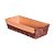 Forma Bolo Inglês Abas 250g – Decorado Flor Dourada - 16x6x4,5cm - 5 unidades - Ecopack - Rizzo - Imagem 1