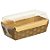 Forma Bolo Inglês Abas com Tampa  Decorado 100g - Marrom Claro - 10x6x5cm - 5 unidades - Sulformas - Rizzo - Imagem 1