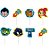Pick Decorativo - Jovens Titãs GO! - 8 unidades - Regina - Rizzo - Imagem 1