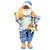 Papai Noel Decorativo Em Pé - Praiano - 28cm - 1 unidade - Rizzo - Imagem 1
