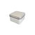 Lata de Metal Quadrada - 6,5x4x6,5cm - 10 unidades - Rizzo - Imagem 1