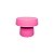 Boleira Cogumelo Média - Rosa - 15,5x12,5cm - 1 unidade - Rizzo - Imagem 1