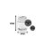 Pote Para Cosmético De Plástico PET Transparente - Rosca 38 - 50ml - 1 unidade - Rizzo - Imagem 2