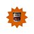 Corante em Pó para Vela Gel - Laranja - 15g - 1 unidade - Rizzo - Imagem 1