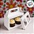 Caixa Sacola Para Mini Bolo Duplo MB2 - Branco - 16,3x7,9x10cm - 10 unidades - CAC - Rizzo - Imagem 4