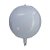 Balão de Festa Metalizado 60" 150cm - Órbita 4D Branco - 1 unidade - Rizzo - Imagem 1