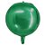 Balão de Festa Metalizado 60" 150cm - Órbita 4D Verde - 1 unidade - Rizzo - Imagem 1