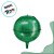 Balão de Festa Metalizado 60" 150cm - Órbita 4D Verde - 1 unidade - Rizzo - Imagem 2