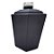 Frasco para Perfumaria de Vidro Berlim - Preto Fosco - 260ml - 1 unidade - Rizzo - Imagem 1