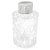 Frasco para Aromatizador e Difusor de Vidro Toulouse Com Tampa Prata - 150ml - 1 unidade - Rizzo - Imagem 1