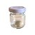 Pote de Vidro Redondo com Tampa em Metal - 45ml - 1 unidade - Yoss - Rizzo - Imagem 1
