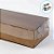 Caixa Retangular Acetato 69 - Fundo Kraft - 23,5x8,5x4,5cm - 20 unidades - CAC - Rizzo - Imagem 2