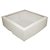 Caixa com Visor PV20 (20x20x6cm) Branca - 20 unidades - Rizzo - Imagem 1