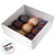 Caixa com Visor PV20 (20x20x6cm) Branca - 20 unidades - Rizzo - Imagem 4