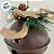 Enfeite Decorativo De Natal - Sino Marrom - 8cm - 1 unidade - Rizzo - Imagem 2