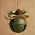 Enfeite Decorativo De Natal - Sino Verde - 8cm - 1 unidade - Rizzo - Imagem 1