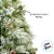 Árvore de Natal Modelo Nassau Com 400 Leds - Bivolt - C/537H - 2,1m - 1 unidade - Cromus - Rizzo - Imagem 4