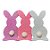 Aplique de EVA - Coelho M4 - 7x3,5cm - 3 unidades - Rizzo - Imagem 1