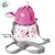 Garrafa com Alça e Canudo Minnie Mouse Rosa - 1,1l - 1 unidade - Disney Original - Rizzo - Imagem 5